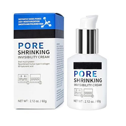 Grospe Pore Invisible Cream – Pore Minimizer & Reducer, Oil Control Firming Moisturizer, Conceals Pores & Lightens Fine Lines (2.12 oz)