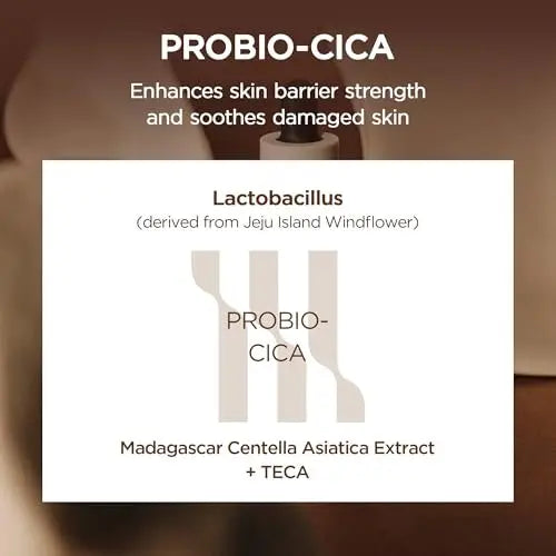SKIN1004 Probio Cica Intensive Ampoule - Centella Serum with Ceramide for Nourishing & Soothing, 3.21 fl oz (95ml) Avelisse