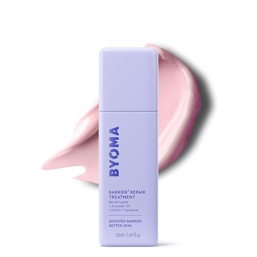 BYOMA Barrier Repair Treatment - Intensely Hydrating Moisturizer for Dry, Sensitive Skin with Avocado Oil, Squalane & Ectoin - Reduces the Appearance of Fine Lines & Wrinkles - 50mL - görsel 1