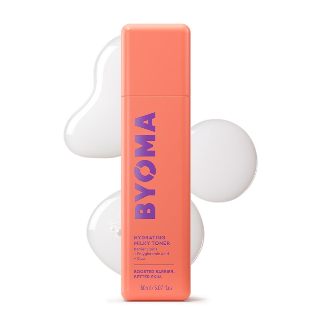 BYOMA Hydrating Milky Toner - Dewy, Ultra Hydrating Toner for Face - Soothes Skin, Locks in Moisture, Reduces Redness - Barrier Repair - 5.07 fl oz Avelisse