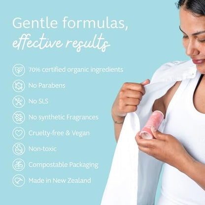 Slo Natural Deodorant - Lavender + Jasmine, All Natural Ingredients, Vegan & Cruelty Free, 1.94 oz