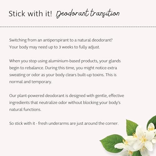 Slo Natural Deodorant - Lavender + Jasmine, All Natural Ingredients, Vegan & Cruelty Free, 1.94 oz - görsel 12