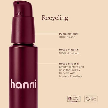 HANNI Good Aura Dry Body Oil - Lightweight After-Shower Moisturizer with Jojoba, Coconut, Baobab, and Buriti Oils, Non-Greasy Skincare for Soft Skin, 100 mL / 3.38 oz Avelisse
