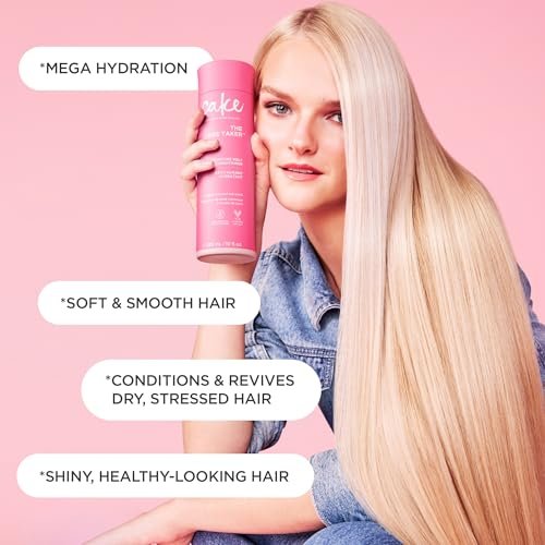 Cake Beauty The Care Taker Moisturizing Conditioner – Hydrating Conditioner with Coconut Water, Hyaluronic Acid & Shea Butter for Dry Hair – 10 Fl Oz Avelisse