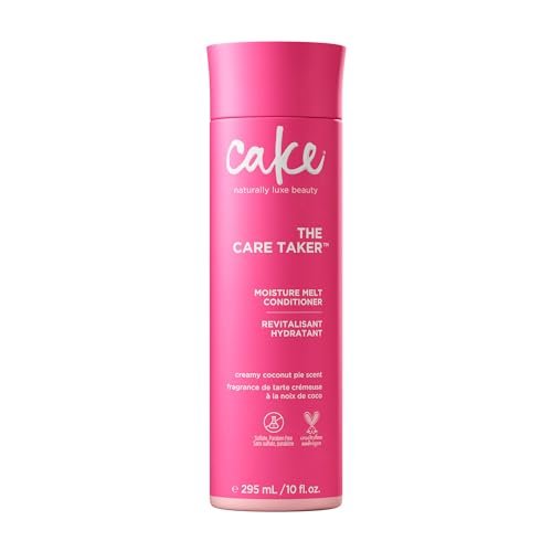 Cake Beauty The Care Taker Moisturizing Conditioner – Hydrating Conditioner with Coconut Water, Hyaluronic Acid & Shea Butter for Dry Hair – 10 Fl Oz Avelisse