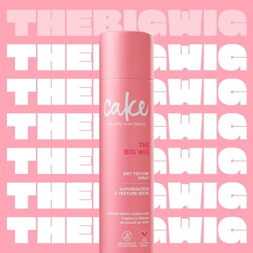 Cake Beauty Big Wig Dry Texturizing Spray – Volumizing Hair Spray for Fine Hair, 5.6 oz Avelisse