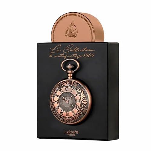 Lattafa Pride La Collection D'antiquites 1505 (Watch) Eau de Parfum for Unisex, 3.4 oz Avelisse