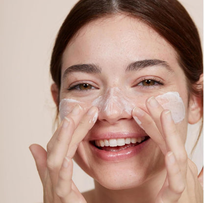The Face Shop Rice Water Bright Rice Bran Gentle Exfoliating Cleanser - Hydrating, Moisturizing & Brightening Face Wash - Vegan Exfoliating Face Scrub - Korean Skin Care Avelisse