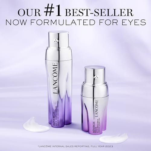 Lancôme Rénergie H.C.F. Triple Serum Eye – Anti-Aging Eye Serum with Hyaluronic Acid, Vitamin C & Niacinamide for Lifting, De-Puffing, Smoothing Fine Lines & Brightening Eye Contour, 0.67 Fl Oz Avelisse