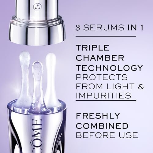 Lancôme Rénergie H.C.F. Triple Serum Eye – Anti-Aging Eye Serum with Hyaluronic Acid, Vitamin C & Niacinamide for Lifting, De-Puffing, Smoothing Fine Lines & Brightening Eye Contour, 0.67 Fl Oz Avelisse