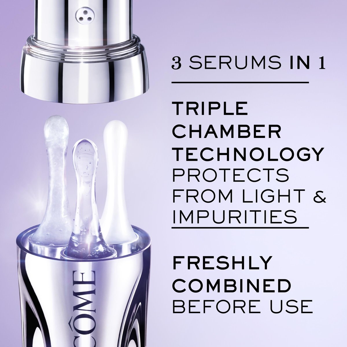 Lancôme Rénergie H.C.F. Triple Serum Eye – Anti-Aging Eye Serum with Hyaluronic Acid, Vitamin C & Niacinamide for Lifting, De-Puffing, Smoothing Fine Lines & Brightening Eye Contour, 0.67 Fl Oz Avelisse