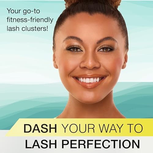 Ardell Active Lash Clusters Dash – Waterproof DIY Eyelash Extensions, Multi-Length Individual Lashes, Reusable, 40 Count Avelisse
