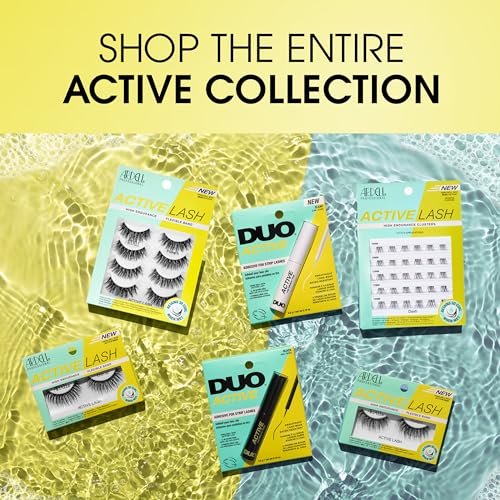 Ardell Active Lash Clusters Dash – Waterproof DIY Eyelash Extensions, Multi-Length Individual Lashes, Reusable, 40 Count Avelisse