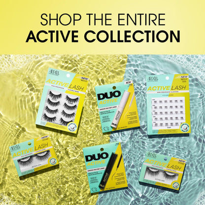 Ardell Active Lash Clusters Dash – Waterproof DIY Eyelash Extensions, Multi-Length Individual Lashes, Reusable, 40 Count Avelisse