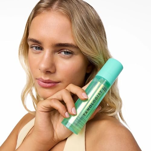 Tanologist Self Tan Face Mist, Medium Shade, Hydrating Tanning Spray, Streak-Free, Radiant Finish, Paraben-Free, No Fake Tan Smell, For All Skin Types, 3.38 fl. oz/100 ml Bottle - görsel 14