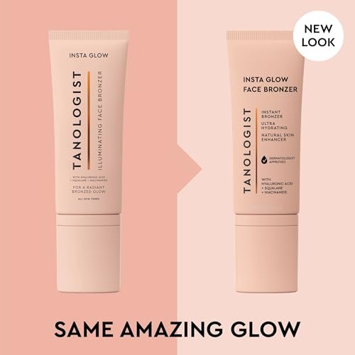 Tanologist Insta Glow Face Bronzer – Illuminating Cream Bronzer for Instant Radiant Glow, Lightweight & Blendable, Vegan, 2.02 fl. oz Avelisse