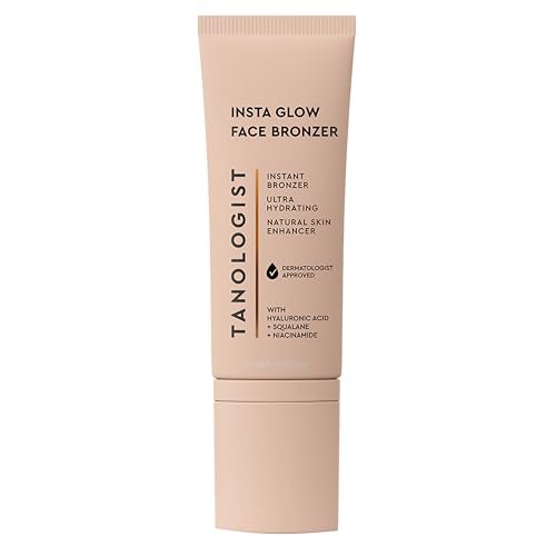 Tanologist Insta Glow Face Bronzer – Illuminating Cream Bronzer for Instant Radiant Glow, Lightweight & Blendable, Vegan, 2.02 fl. oz Avelisse