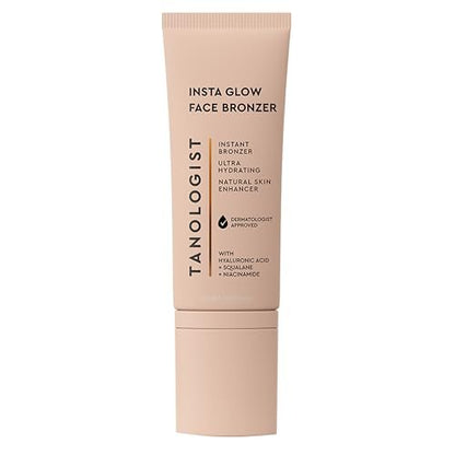 Tanologist Insta Glow Face Bronzer – Illuminating Cream Bronzer for Instant Radiant Glow, Lightweight & Blendable, Vegan, 2.02 fl. oz Avelisse