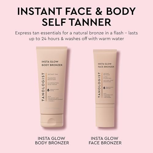 Tanologist Insta Glow Face Bronzer – Illuminating Cream Bronzer for Instant Radiant Glow, Lightweight & Blendable, Vegan, 2.02 fl. oz Avelisse