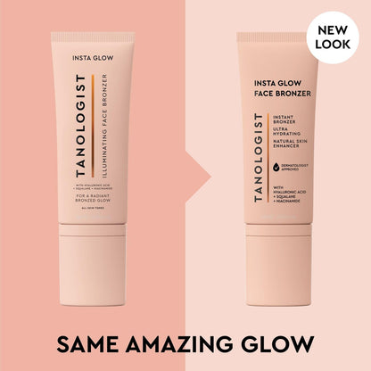 Tanologist Insta Glow Face Bronzer – Illuminating Cream Bronzer for Instant Radiant Glow, Lightweight & Blendable, Vegan, 2.02 fl. oz Avelisse