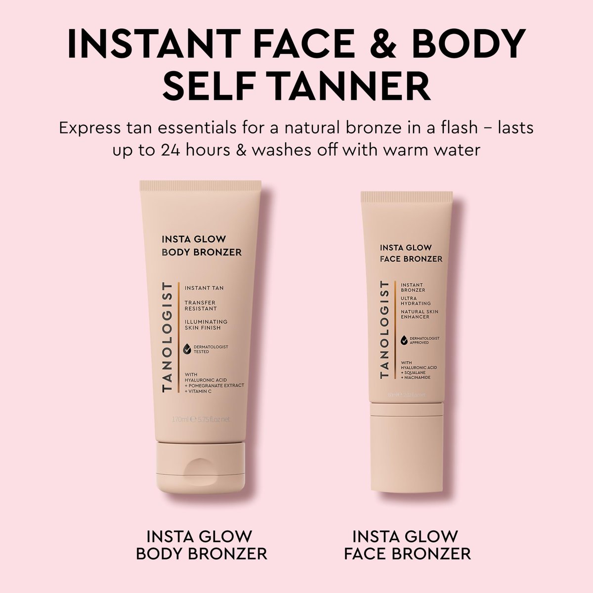 Tanologist Insta Glow Face Bronzer – Illuminating Cream Bronzer for Instant Radiant Glow, Lightweight & Blendable, Vegan, 2.02 fl. oz Avelisse