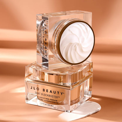 JLO BEAUTY Hydrating Face Moisturizer Cream with Hyaluronic Acid & Peptide Infused Skin Care for Women, Day & Night Formula to Visibly Smooth Fine Lines, That Blockbuster, 1.7 Oz Avelisse
