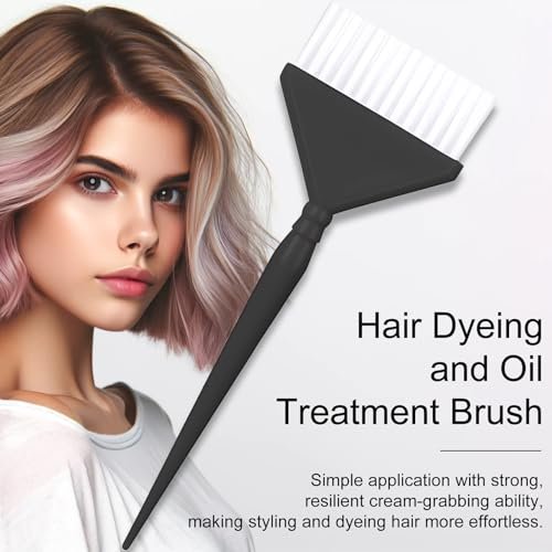 Classic Hair Dye Brush Set: 4 Multi-Use Tint Brushes for Salon-Quality Coloring - Perfect for Highlights, Balayage, and More - görsel 4