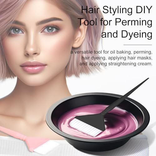 Classic Hair Dye Brush Set: 4 Multi-Use Tint Brushes for Salon-Quality Coloring - Perfect for Highlights, Balayage, and More - görsel 12