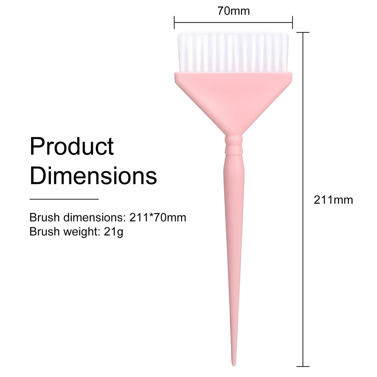 Classic Hair Dye Brush Set: 4 Multi-Use Tint Brushes for Salon-Quality Coloring - Perfect for Highlights, Balayage, and More - görsel 13