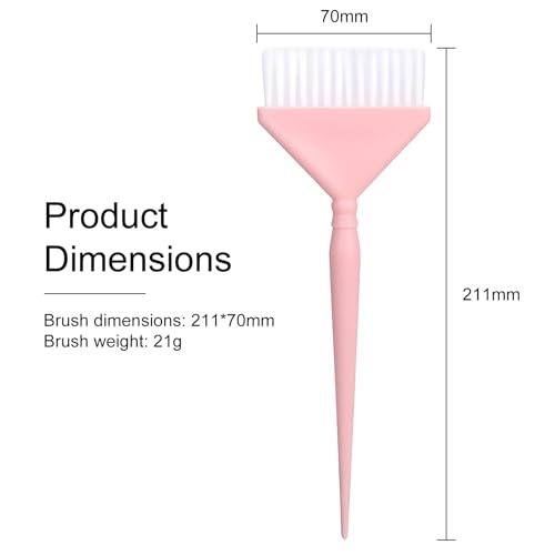 Classic Hair Dye Brush Set: 4 Multi-Use Tint Brushes for Salon-Quality Coloring - Perfect for Highlights, Balayage, and More - görsel 14