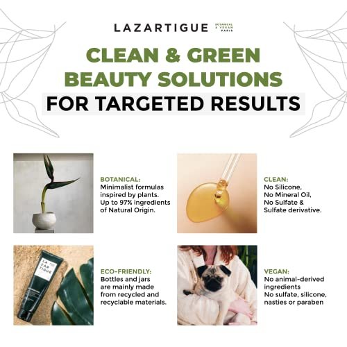 Lazartigue Repair Conditioner with Vegetal Keratin & Hyaluronic Acid – Restorative Care for Damaged Hair, Vegan, Sulfate & Silicone Free (5.2 Fl Oz) - görsel 12