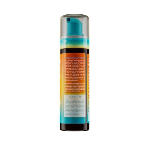 Mielle Organics Mango & Tulsi Nourishing Silk Texture Hair Mousse - Weightless Foam & Styling Mousse for Curly Hair - Conditions, Hydrates & Adds Shine (7.5 Fl Oz) Avelisse