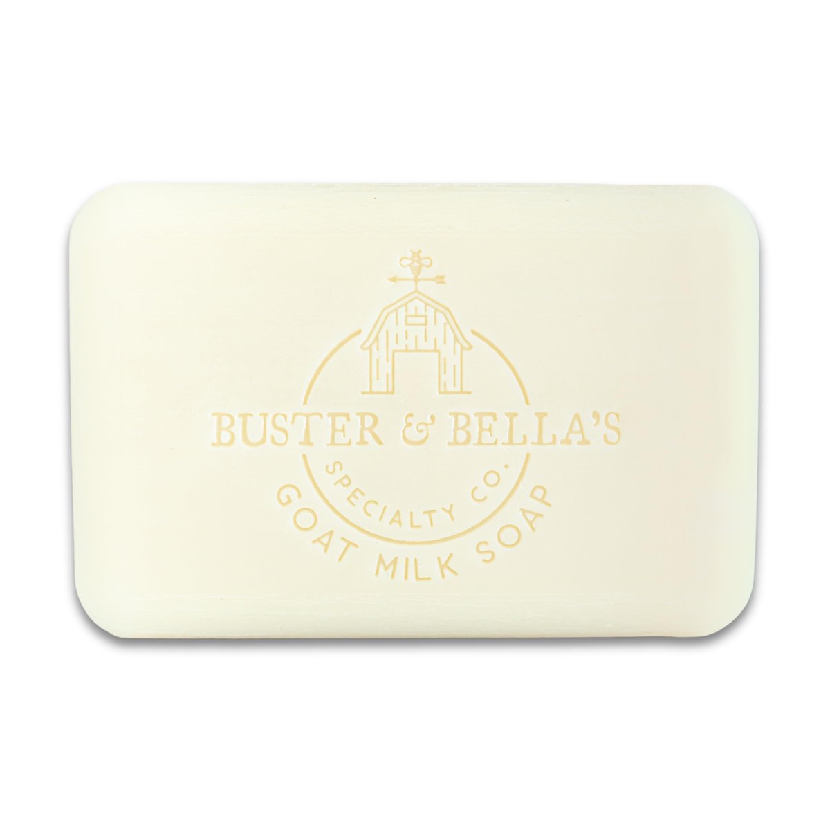 Buster & Bella's Unscented Triple Milled Goat Milk Soap - Sensitive Skin, Cruelty & Fragrance Free, 9 oz Avelisse