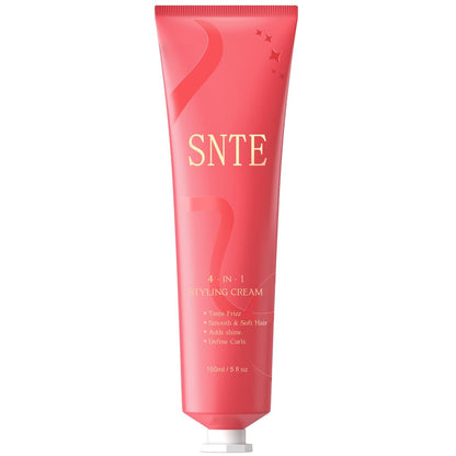 4-in-1 Styling Cream for Flyaways & Curl Defining - Non-Greasy Smoothing Cream for Women & Kids, Add Shine, Slick Back Hair, No White Flakes or Chemical Flavors - Fly Away Hair Tamer Avelisse