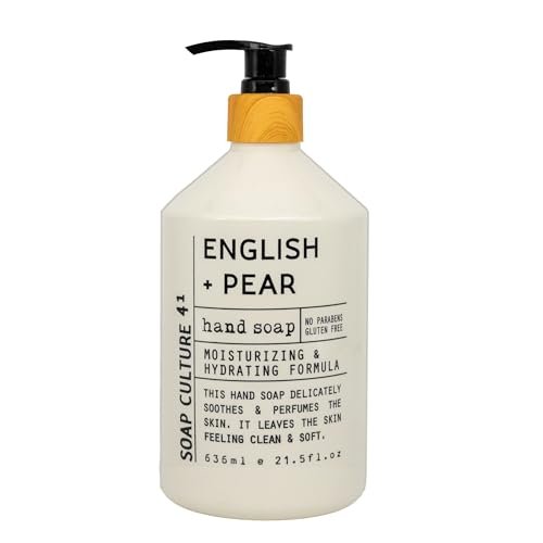 Home & Body Company Soap Culture 41 Hand Soap Collection - 21.5 fl oz (Pack of 4) - Luxurious, Moisturizing Hand Wash Avelisse