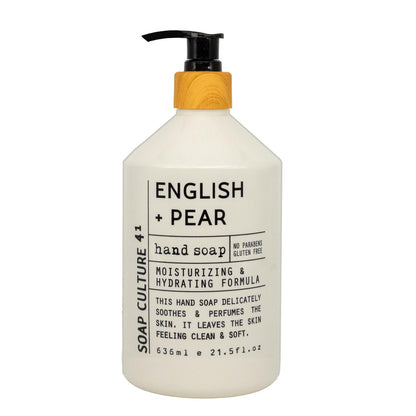 Home & Body Company Soap Culture 41 Hand Soap Collection - 21.5 fl oz (Pack of 4) - Luxurious, Moisturizing Hand Wash Avelisse