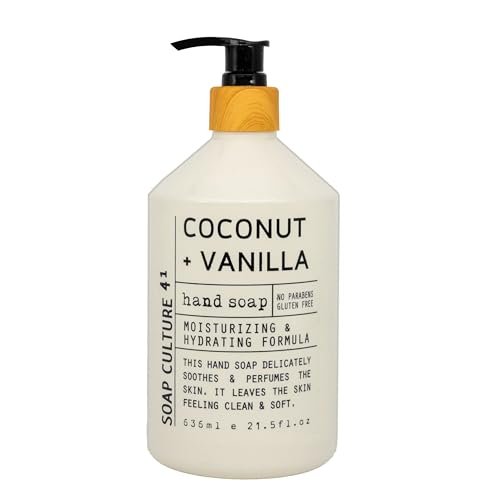 Home & Body Company Soap Culture 41 Hand Soap Collection - 21.5 fl oz (Pack of 4) - Luxurious, Moisturizing Hand Wash Avelisse