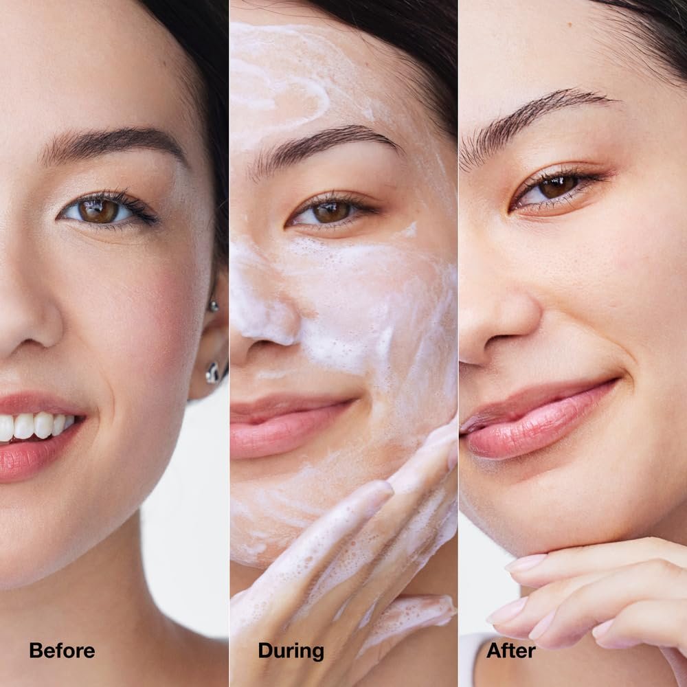 Clinique Take The Day Off Facial Cleansing Mousse With Hyaluronic Acid + Glycerin - Dissolves Makeup, Sunscreen & Pollution, For All Skin Types, 4.2 Fl Oz Avelisse