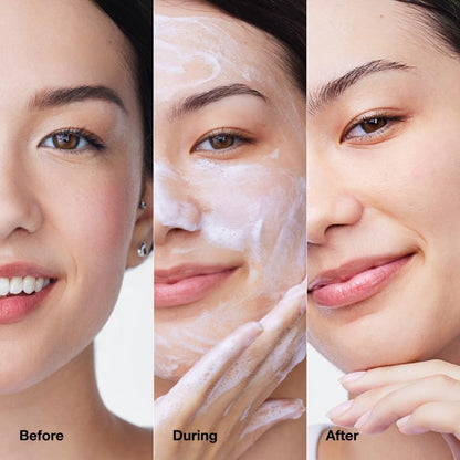 Clinique Take The Day Off Facial Cleansing Mousse With Hyaluronic Acid + Glycerin - Dissolves Makeup, Sunscreen & Pollution, For All Skin Types, 4.2 Fl Oz Avelisse