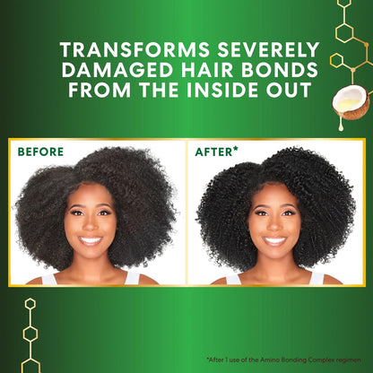 Palmer's Amino Bonding Complex Leave-In Conditioner Spray - Strengthening & Anti-Frizz with Coconut Oil & Vitamin E, Heat Protectant, 6.7 oz Avelisse