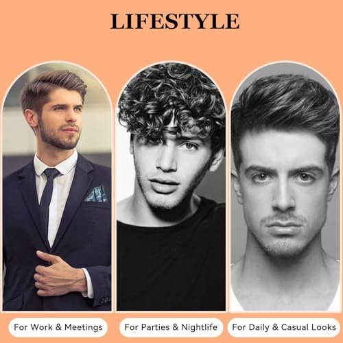 GRIMSON Hair Clay for Men - Strong Hold, Matte Finish, All Hair Types, Easy Wash Out, 100g/3.5oz - görsel 10