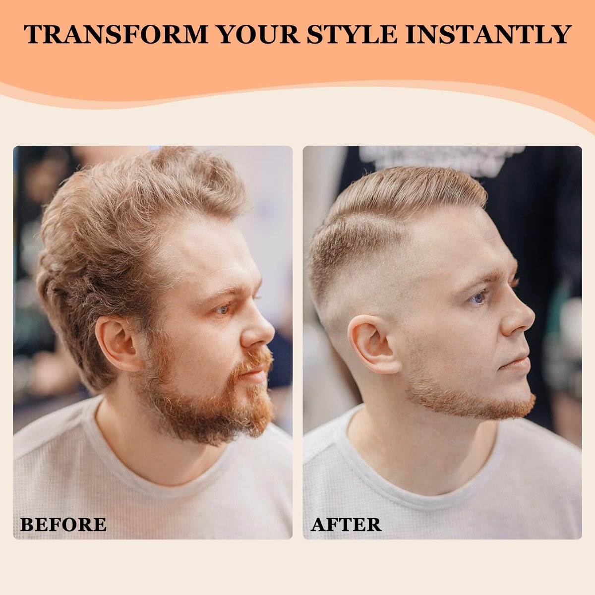 GRIMSON Hair Clay for Men - Strong Hold, Matte Finish, All Hair Types, Easy Wash Out, 100g/3.5oz - görsel 5