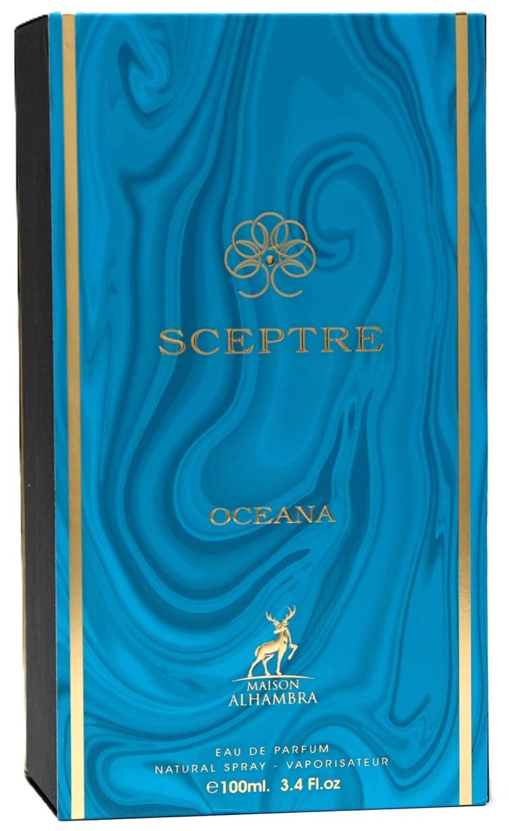Sceptre Oceana by Maison Alhambra for Men - 3.4 oz Eau de Parfum Spray - görsel 7
