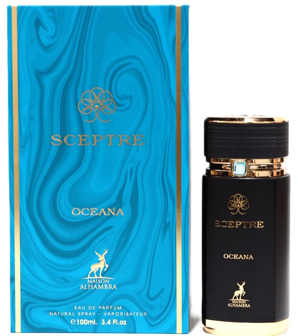 Sceptre Oceana by Maison Alhambra for Men - 3.4 oz Eau de Parfum Spray - görsel 3