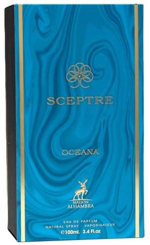 Sceptre Oceana by Maison Alhambra for Men - 3.4 oz Eau de Parfum Spray - görsel 8