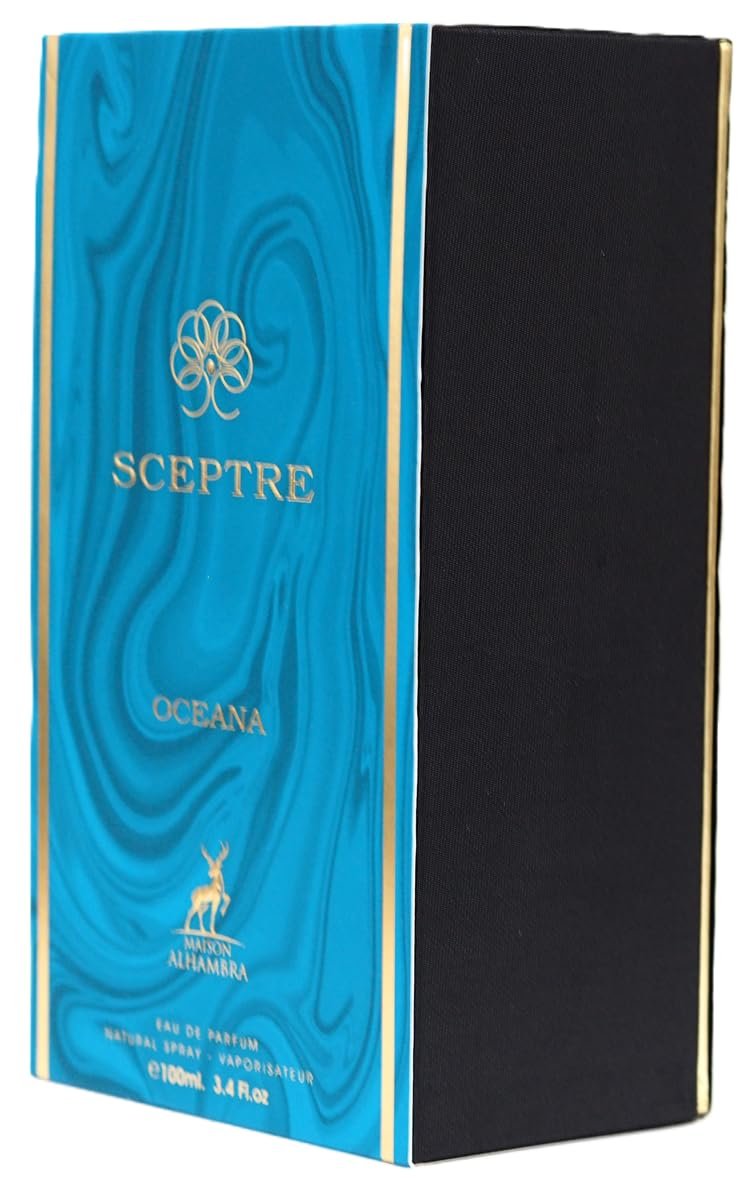 Sceptre Oceana by Maison Alhambra for Men - 3.4 oz Eau de Parfum Spray - görsel 9