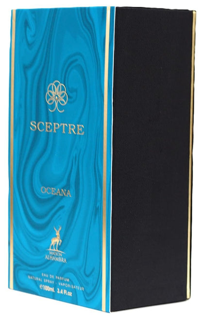 Sceptre Oceana by Maison Alhambra for Men - 3.4 oz Eau de Parfum Spray