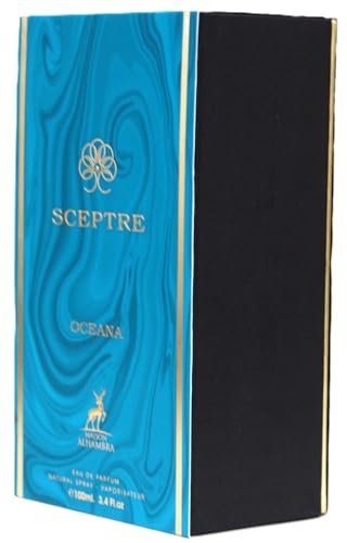 Sceptre Oceana by Maison Alhambra for Men - 3.4 oz Eau de Parfum Spray