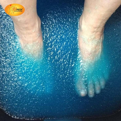 SPA REDI Luxurious Gel Pedicure Kit - Icy Mint - 10-in-1 Professional Foot Care
