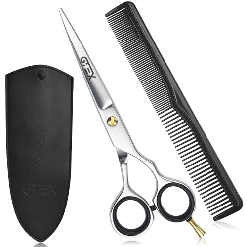 GTEX Professional 6.5 Inch Hair Scissors - Super Sharp Barber Shears for Precision Cutting - görsel 2